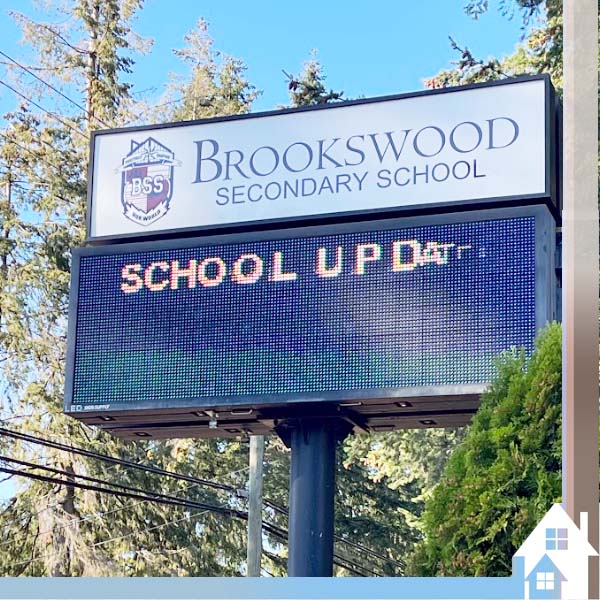 brookswood schools near homes with suites