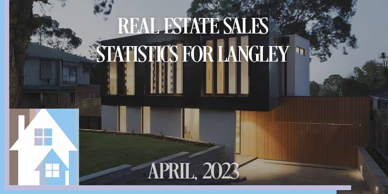 april real estate sales stats langley bc