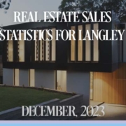december 2023 sales data real estate langley