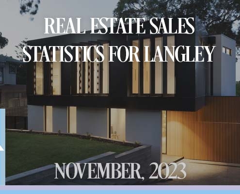 november 2023 sales data real estate langley